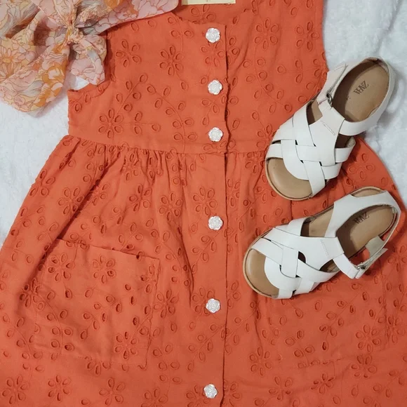 2 OUTFITS 3pcs: Dress, Top & Leggings - Picture 2 of 6